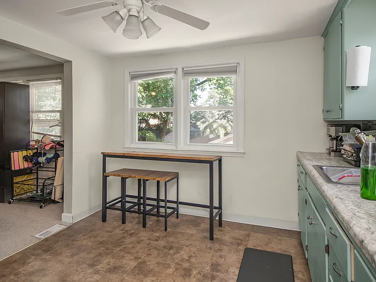 Upstairs kitchen