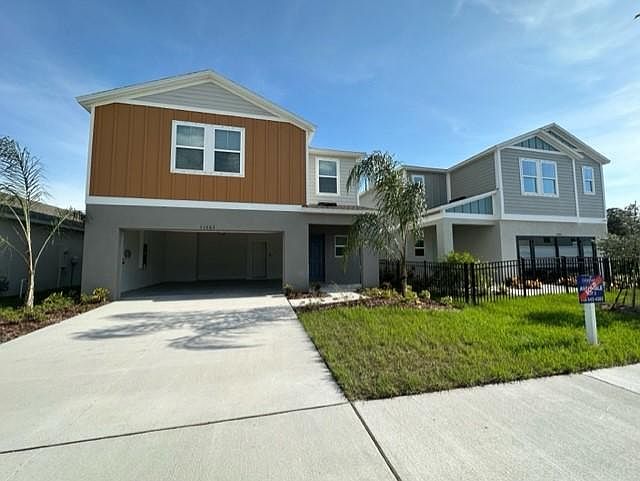 Front view of house