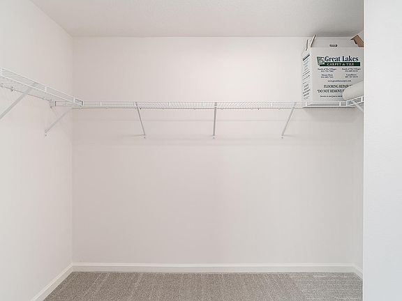 Extra large master closet