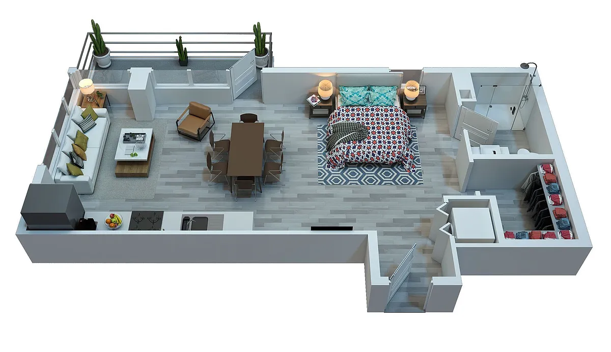 Floor plan Van Halen