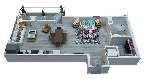 Floor plan Van Halen