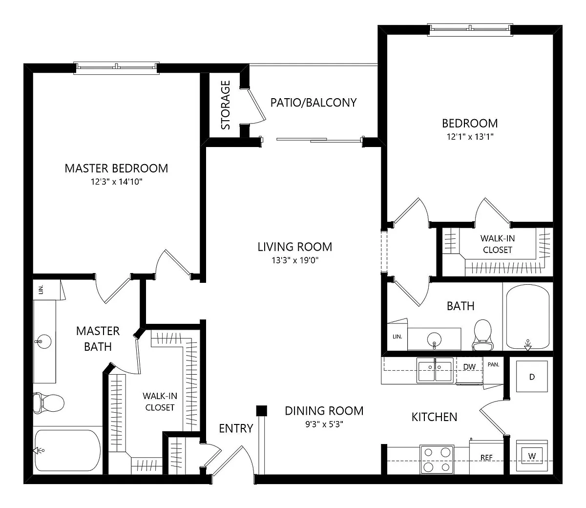 Floor plan A-C1