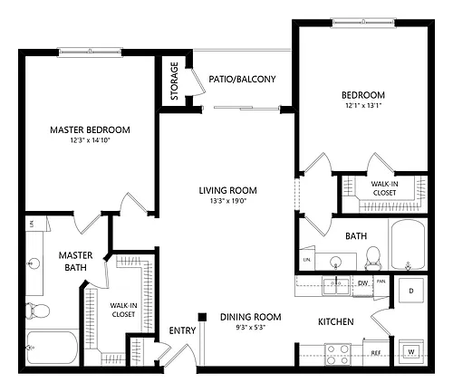 Floor plan A-C1