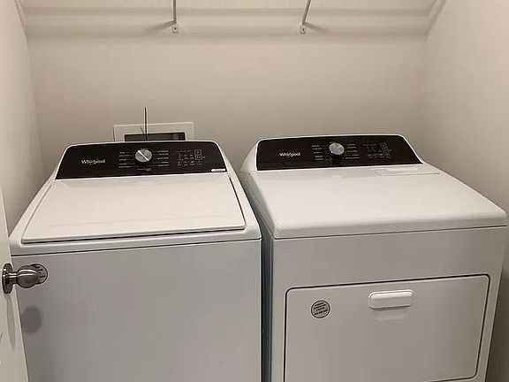 first floor laundry