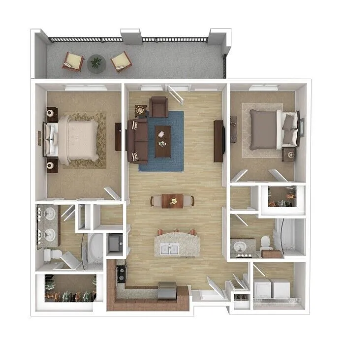 Floor plan B3