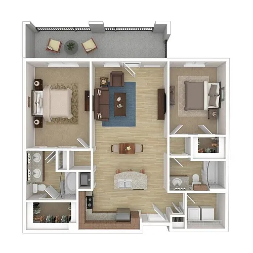Floor plan B3