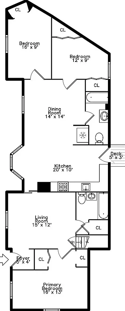 3 bed, 1400 sqft, $3,000 — Photo 1