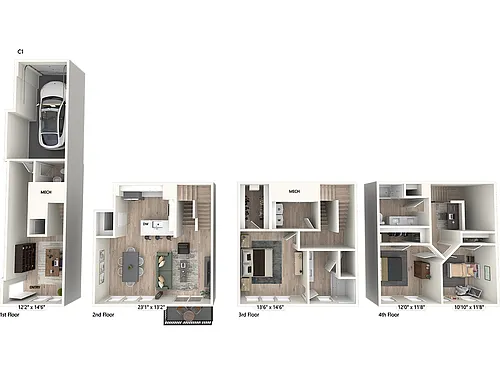 Floor plan C1