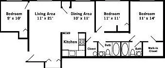 Meadow Creek Apartments — Photo 24