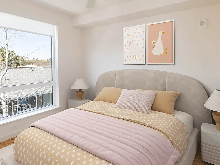 Bedroom with Hard Surface Flooring