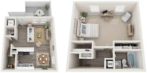 Floor plan The Oak Penthouse