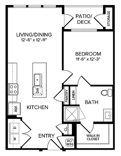 Floor plan A2-HC