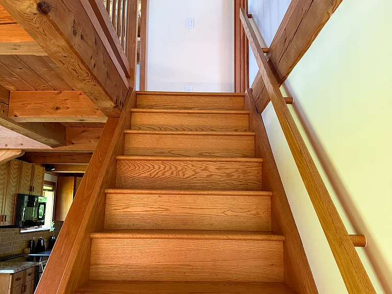 Stairs to second floor