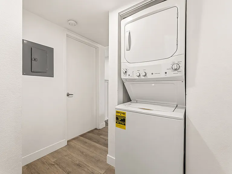 In unit - washer / dryer combo