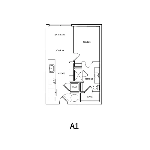 Floor plan A1