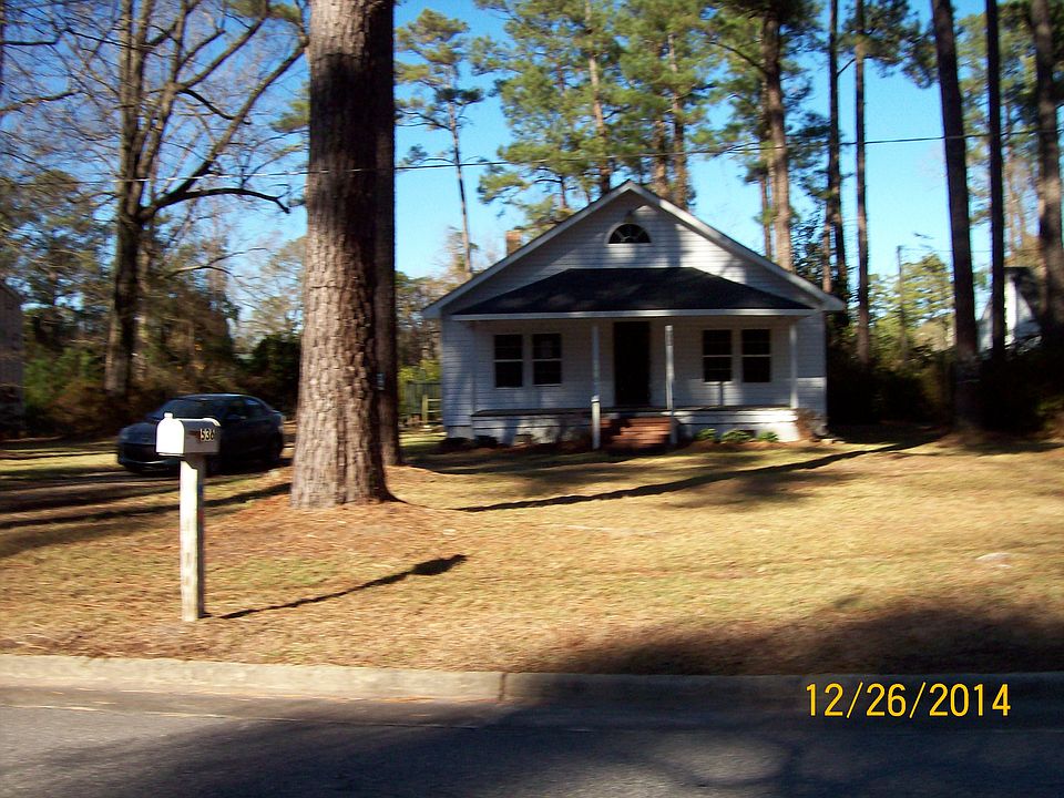 Front view of the home