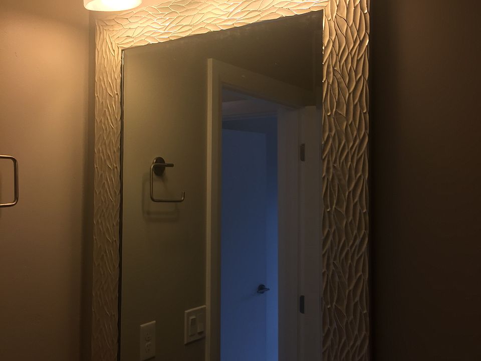 2nd bathroom light and mirror
