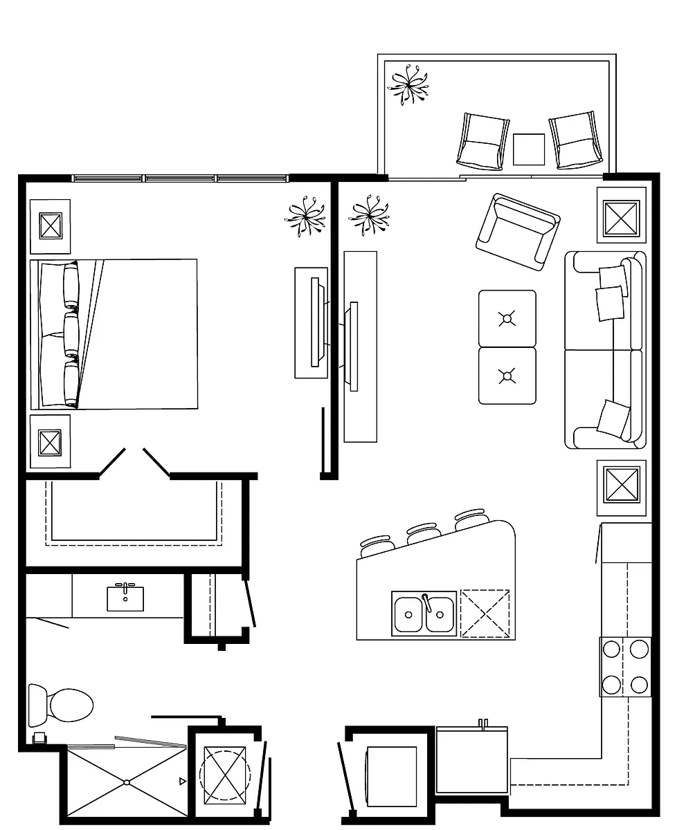 Floor plan B2