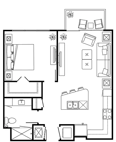 Floor plan B2