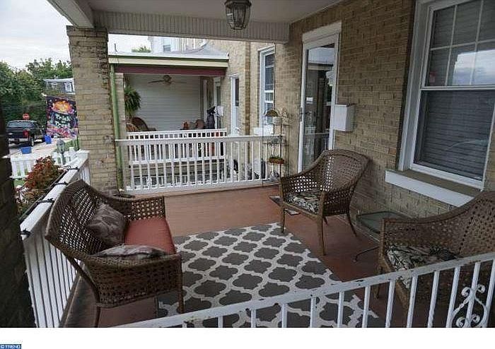 Fenced in Porch, great for summer nights