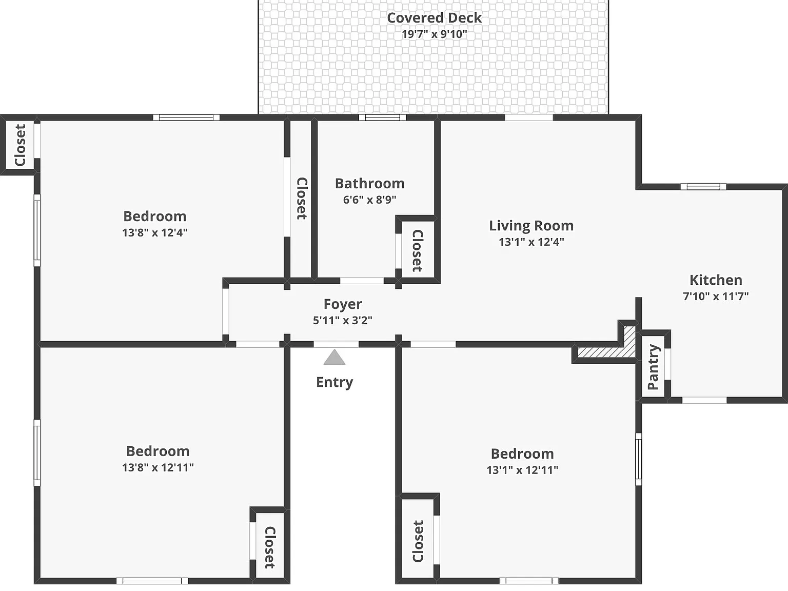 3 bed, 900 sqft, $4,990 — Photo 3
