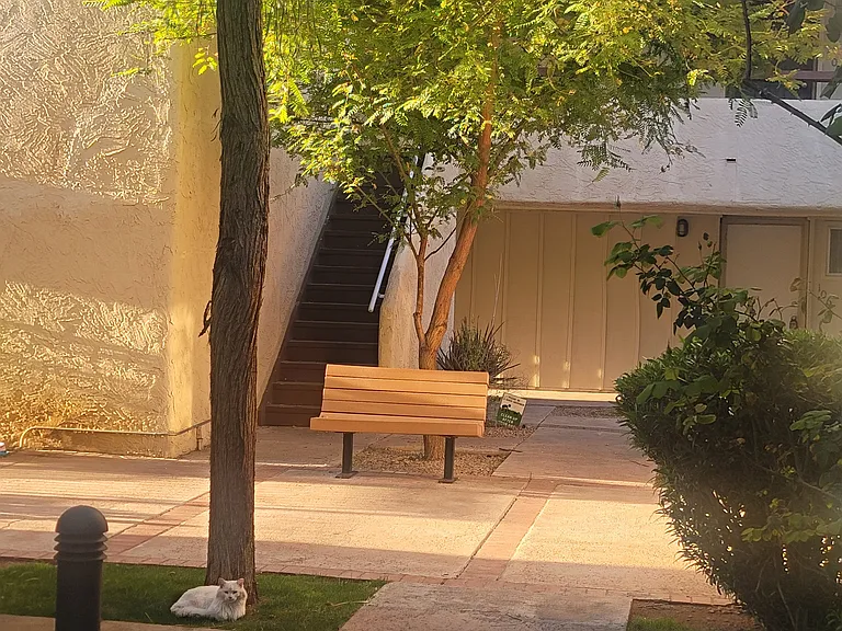 Sitting area outside