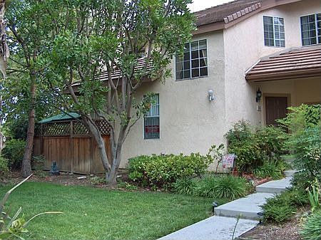 Greenery all around private entrance