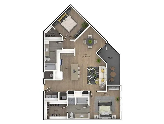 Floor plan C5d