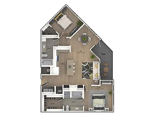 Floor plan C5d