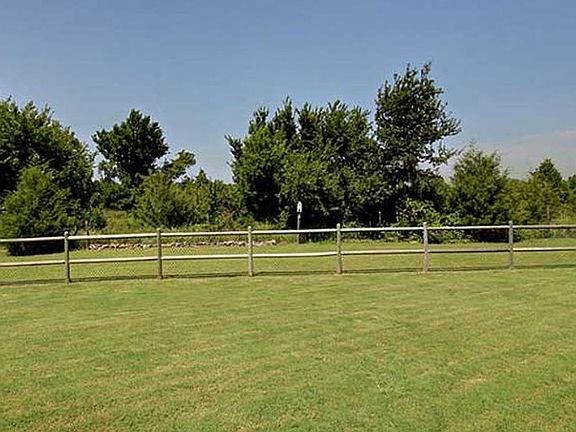 Greenbelt behind house