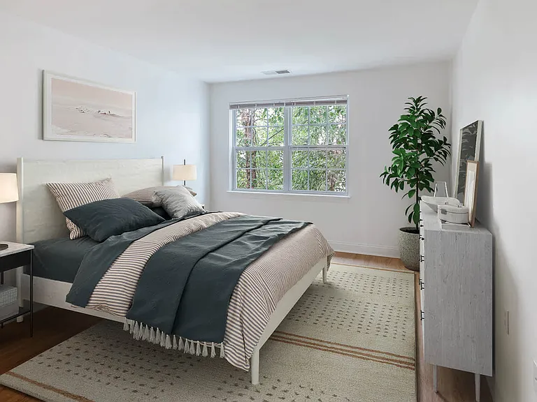 Bedroom with Hard Surface Flooring