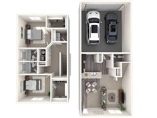 Floor plan 2X25