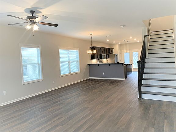 Open floor plan with lots of natural light.