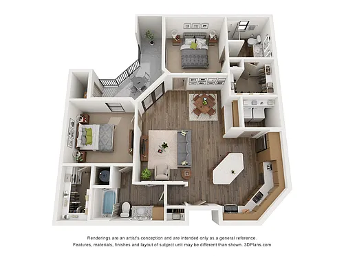 Floor plan B2