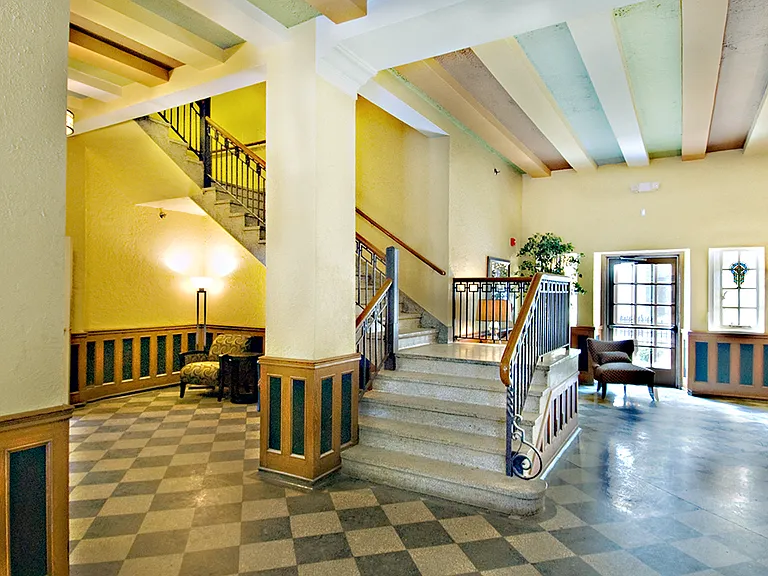 Lobby at The Ambassador