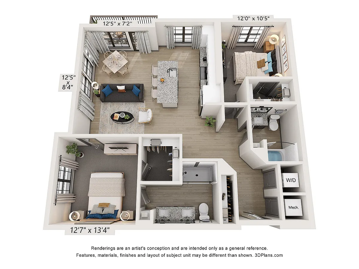Floor plan B3