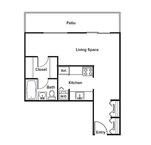Floor plan 0 (Studio)