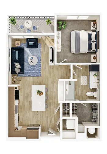 Floor plan A1
