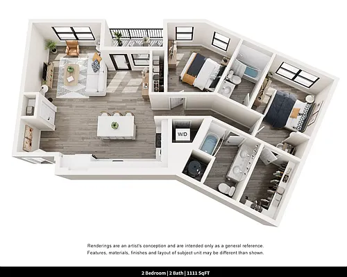 Floor plan Cottonwood