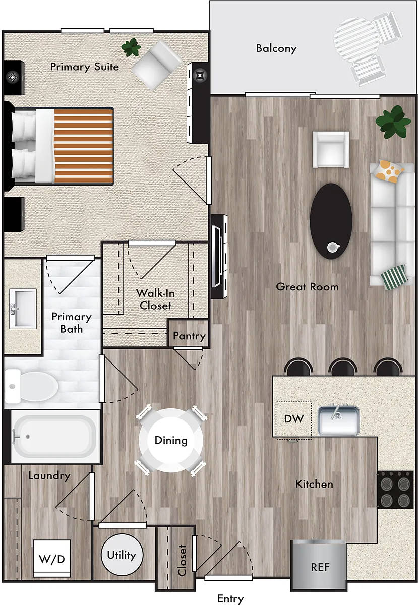 Floor plan A1-Alt1