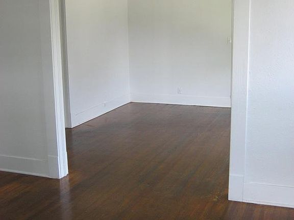 View from living room to dining room