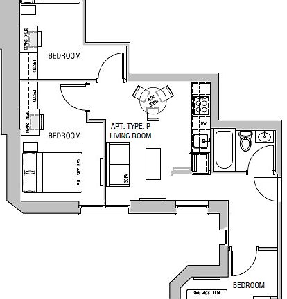 2nd image of 15 E 11th St APT 9C