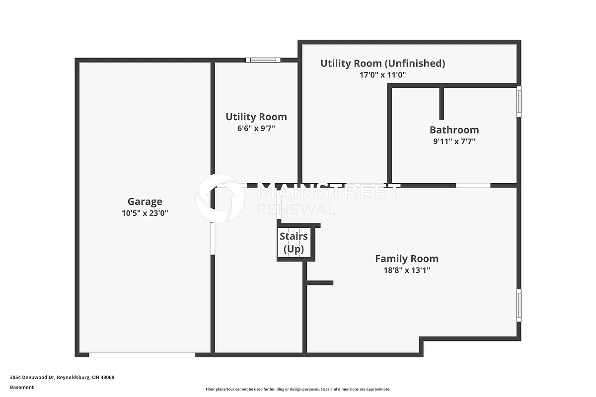 Floor Plan - 3054 Deepwood Dr