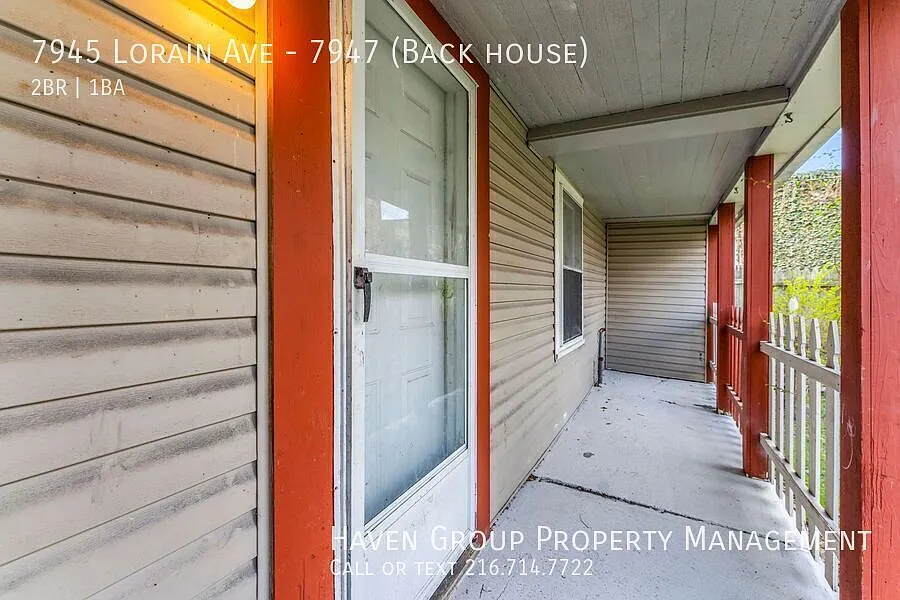 7945 (7947) Lorain Ave | Back House, Cleveland, Ohio, 44102 - Spacious 2-bed 1-bath multi-family ... — Photo 4
