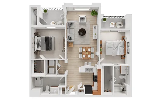 Floor plan B1