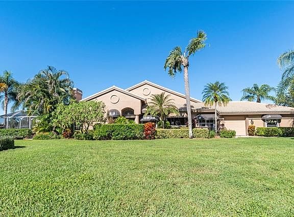 Closer side view of Villa