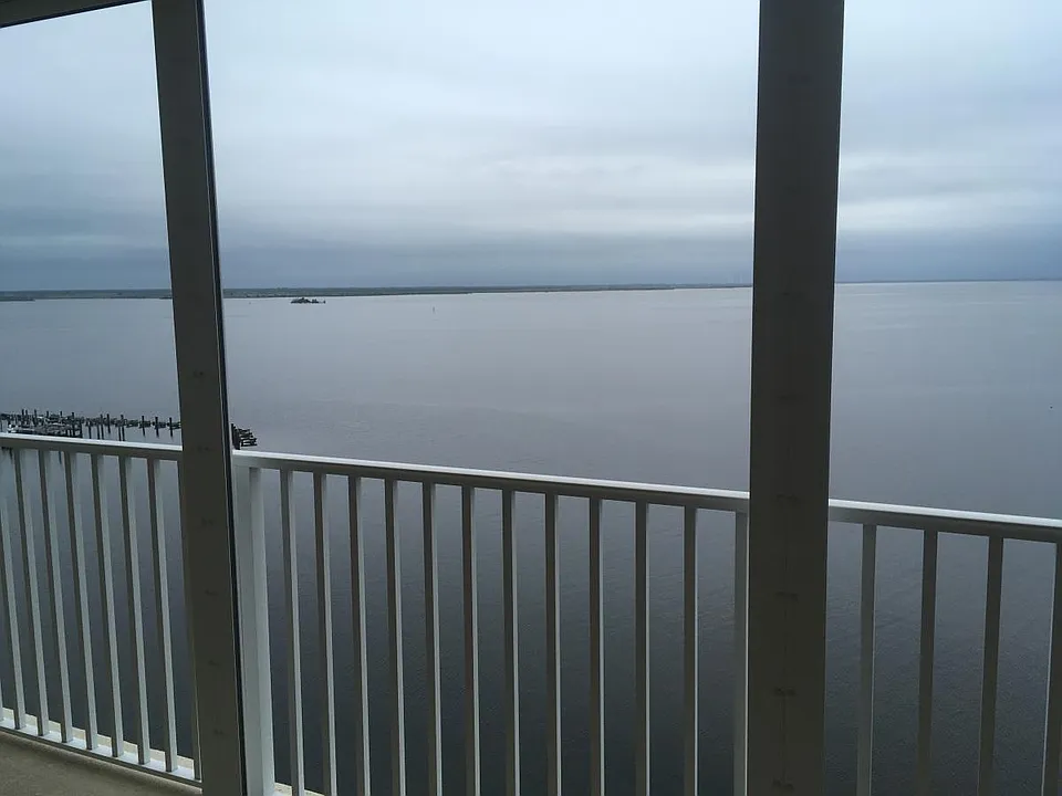 view from balcony