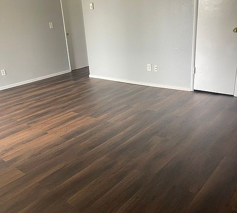 Living Room with coat closet