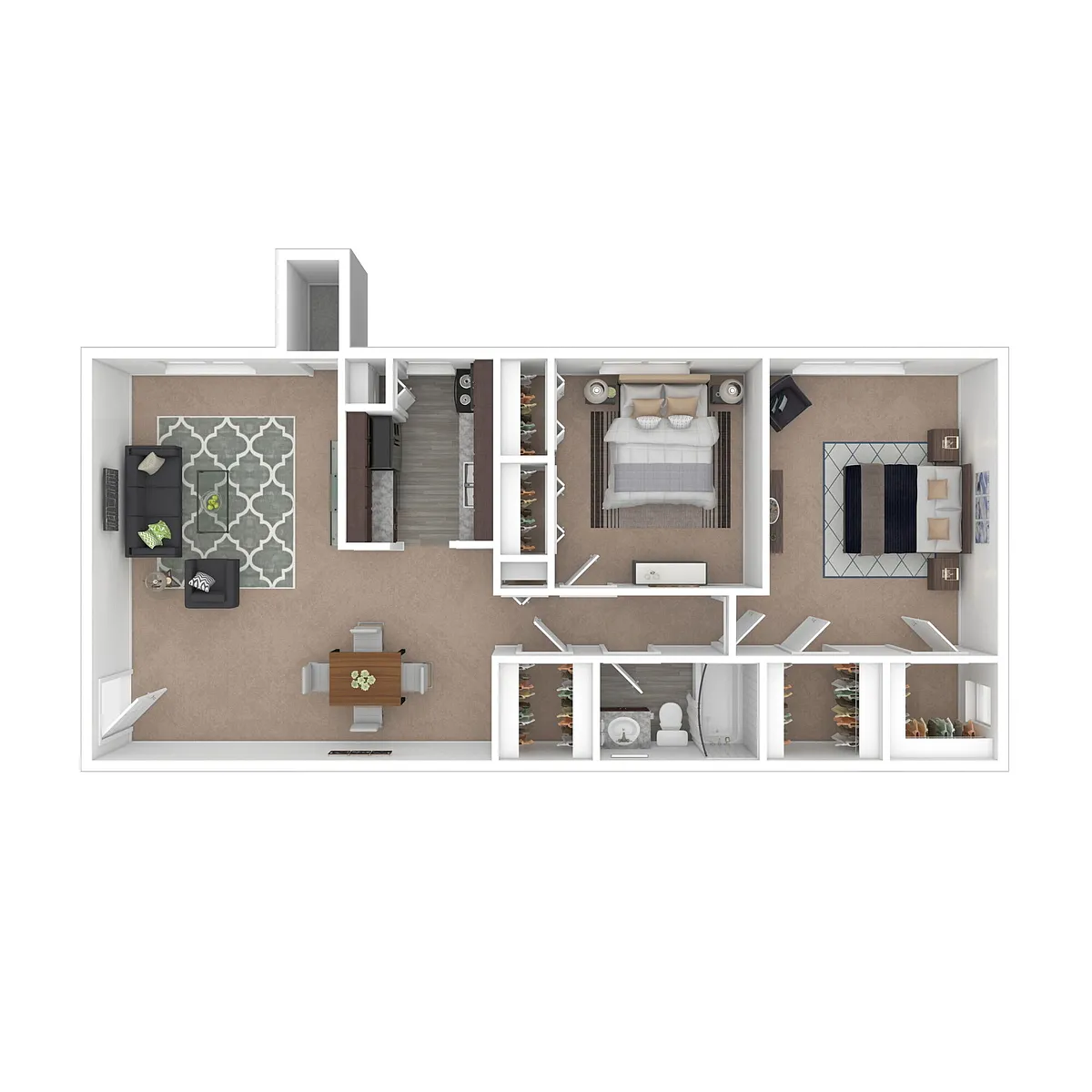 Floor plan The Calvert