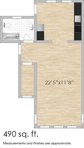 Floor plan 710.5 N. Austin E
